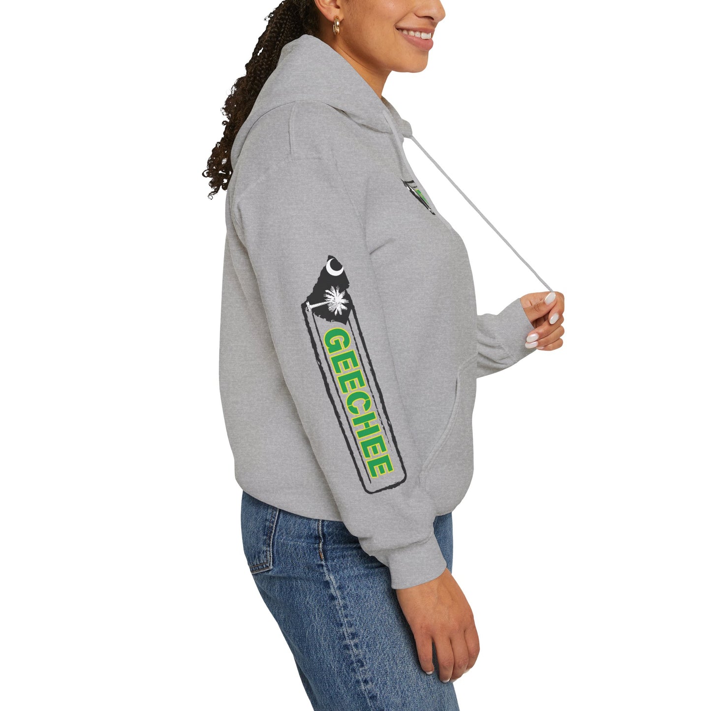 Geechee Unisex Hoodie, Cozy Sweatshirt for Comfort, Perfect Gift for Family, Casual Wear, Unique Style