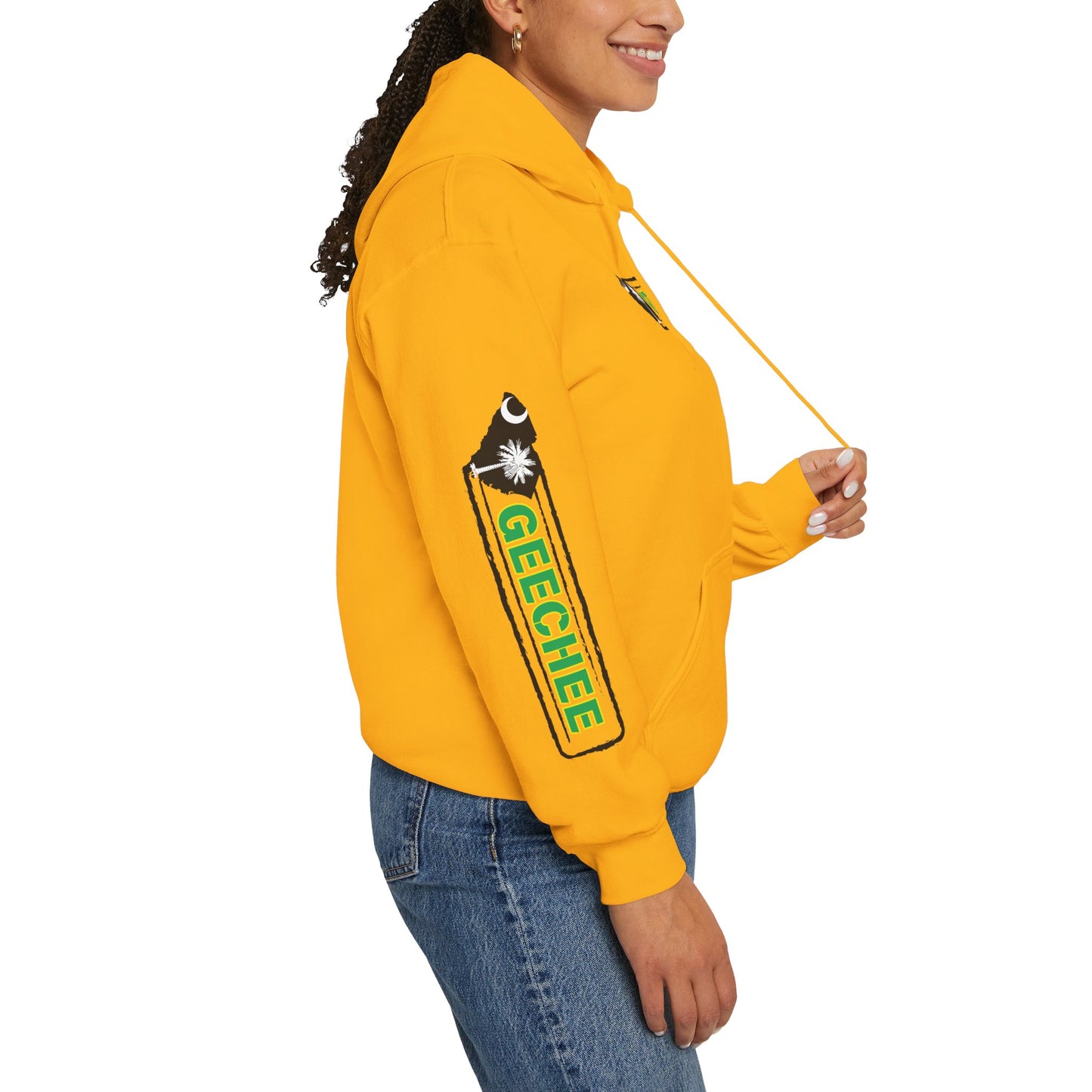 Geechee Unisex Hoodie, Cozy Sweatshirt for Comfort, Perfect Gift for Family, Casual Wear, Unique Style