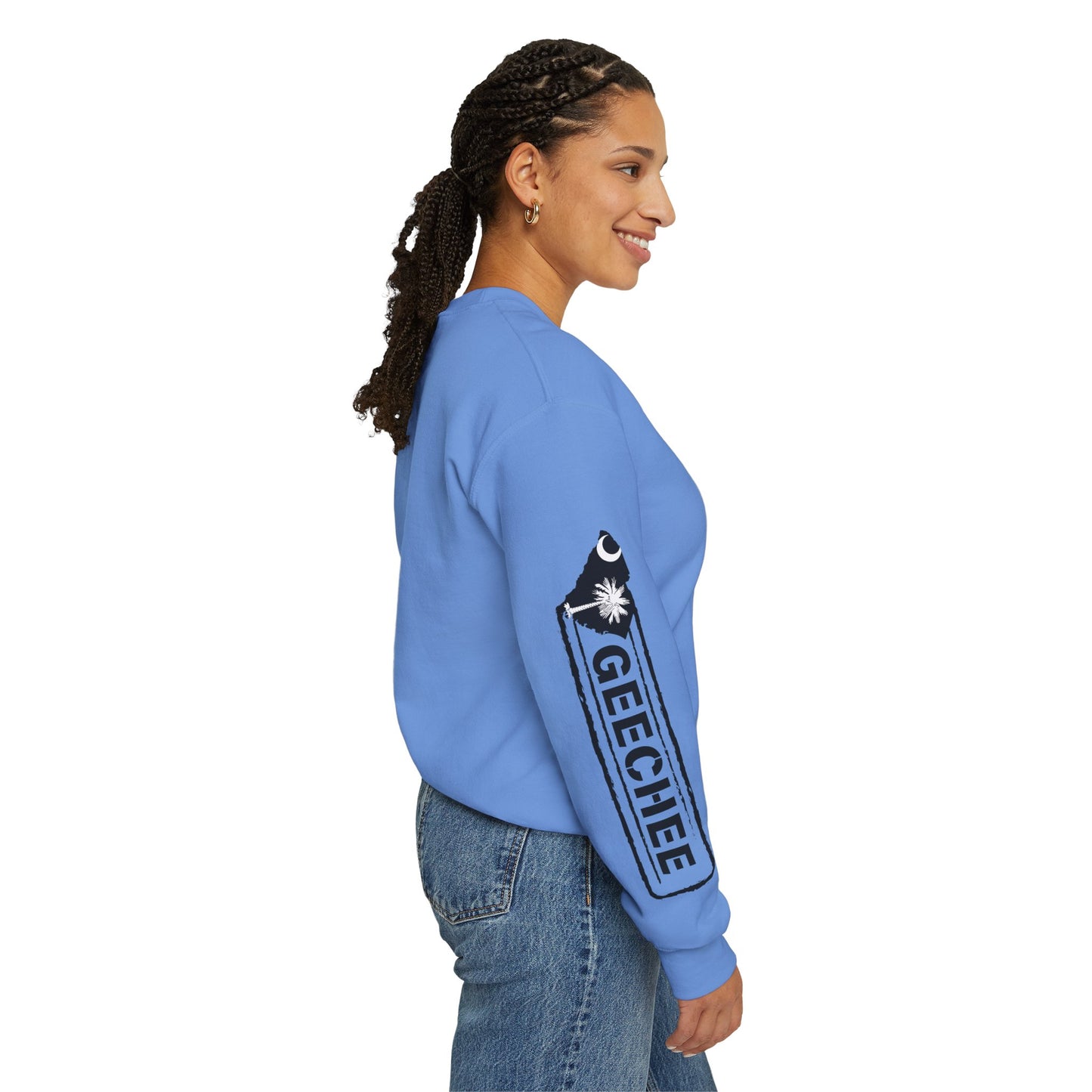 Geechee Crewneck Sweatshirt, Cozy Unisex Sweatshirt, Comfortable Fashion Layer, Gift for Mom, Casual Style for Everyday Wear