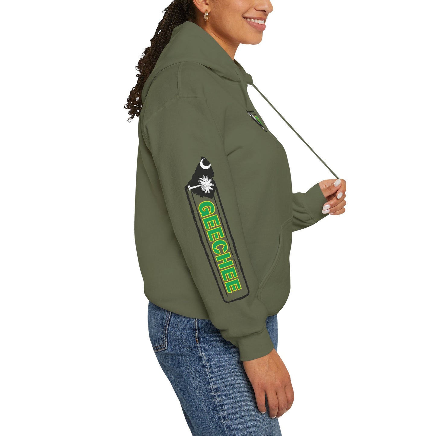 Geechee Unisex Hoodie, Cozy Sweatshirt for Comfort, Perfect Gift for Family, Casual Wear, Unique Style