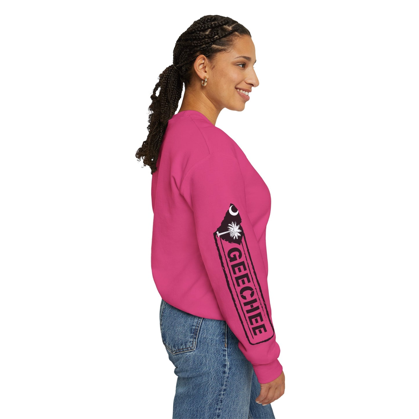 Geechee Crewneck Sweatshirt, Cozy Unisex Sweatshirt, Comfortable Fashion Layer, Gift for Mom, Casual Style for Everyday Wear