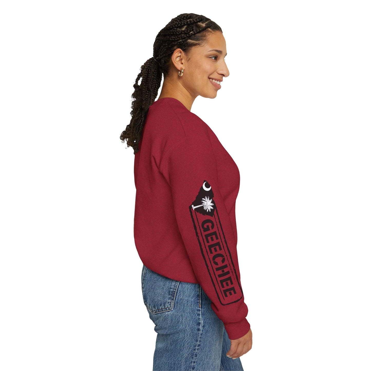 Geechee Crewneck Sweatshirt, Cozy Unisex Sweatshirt, Comfortable Fashion Layer, Gift for Mom, Casual Style for Everyday Wear