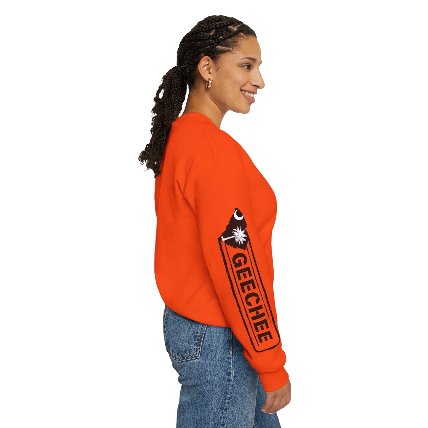 Geechee Crewneck Sweatshirt, Cozy Unisex Sweatshirt, Comfortable Fashion Layer, Gift for Mom, Casual Style for Everyday Wear