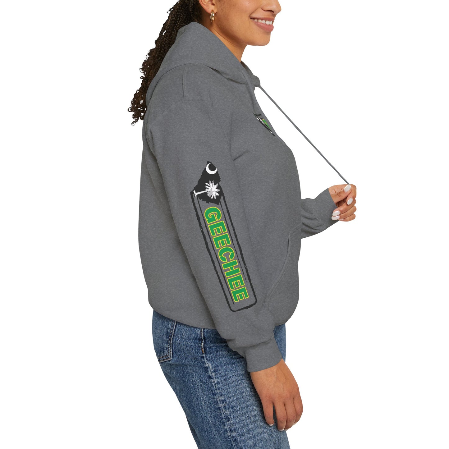 Geechee Unisex Hoodie, Cozy Sweatshirt for Comfort, Perfect Gift for Family, Casual Wear, Unique Style