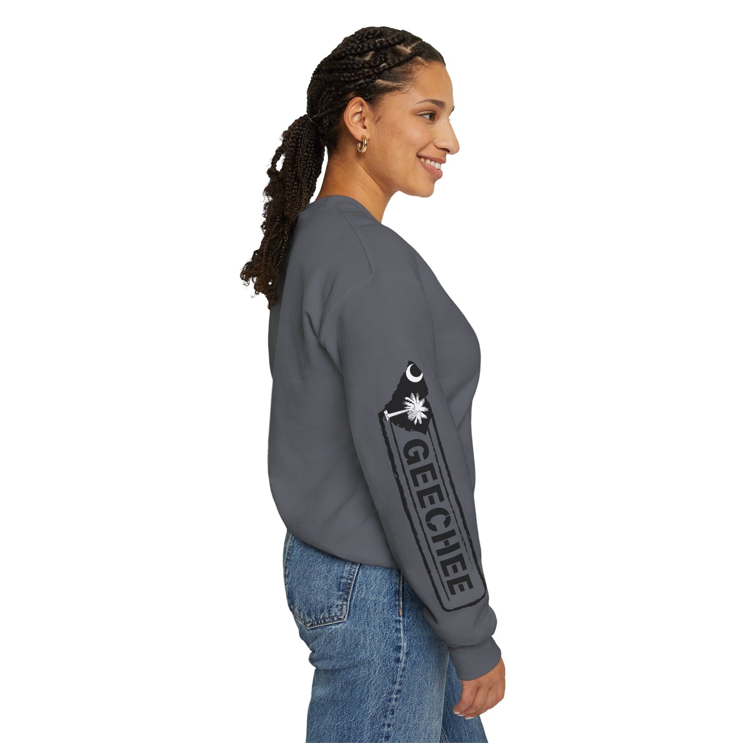 Geechee Crewneck Sweatshirt, Cozy Unisex Sweatshirt, Comfortable Fashion Layer, Gift for Mom, Casual Style for Everyday Wear