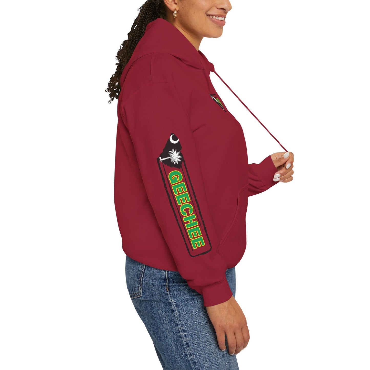 Geechee Unisex Hoodie, Cozy Sweatshirt for Comfort, Perfect Gift for Family, Casual Wear, Unique Style