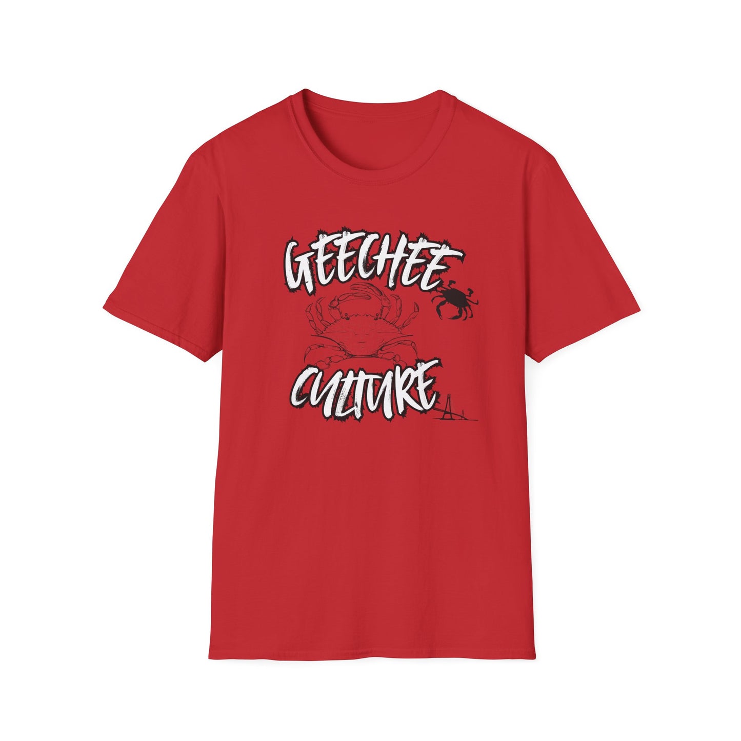 Geechee Culture Unisex Softstyle T-Shirt, Casual Tee, Graphic Shirt, Hip Hop Fashion, Comfort Wear, Unique Gift, Street Style