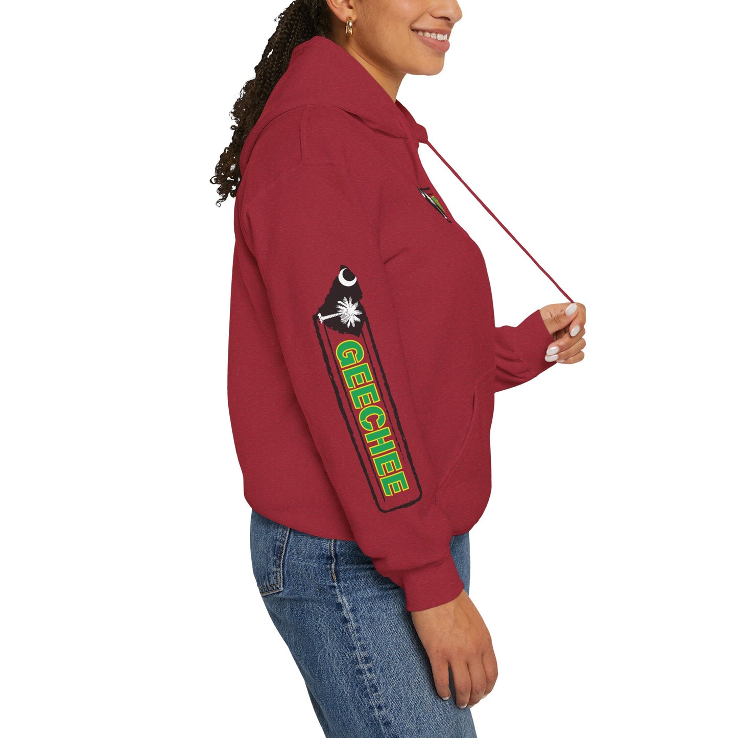 Geechee Unisex Hoodie, Cozy Sweatshirt for Comfort, Perfect Gift for Family, Casual Wear, Unique Style