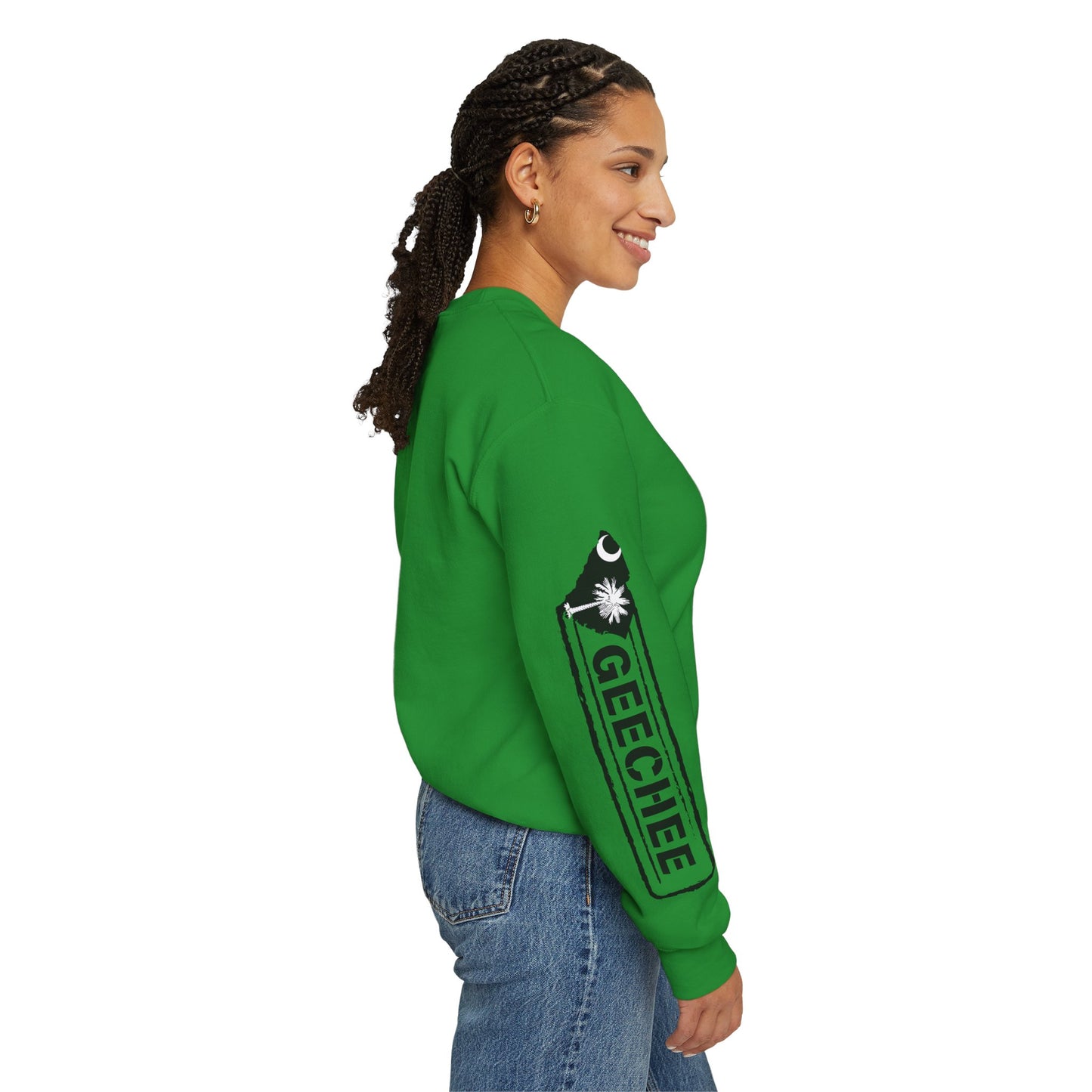 Geechee Crewneck Sweatshirt, Cozy Unisex Sweatshirt, Comfortable Fashion Layer, Gift for Mom, Casual Style for Everyday Wear