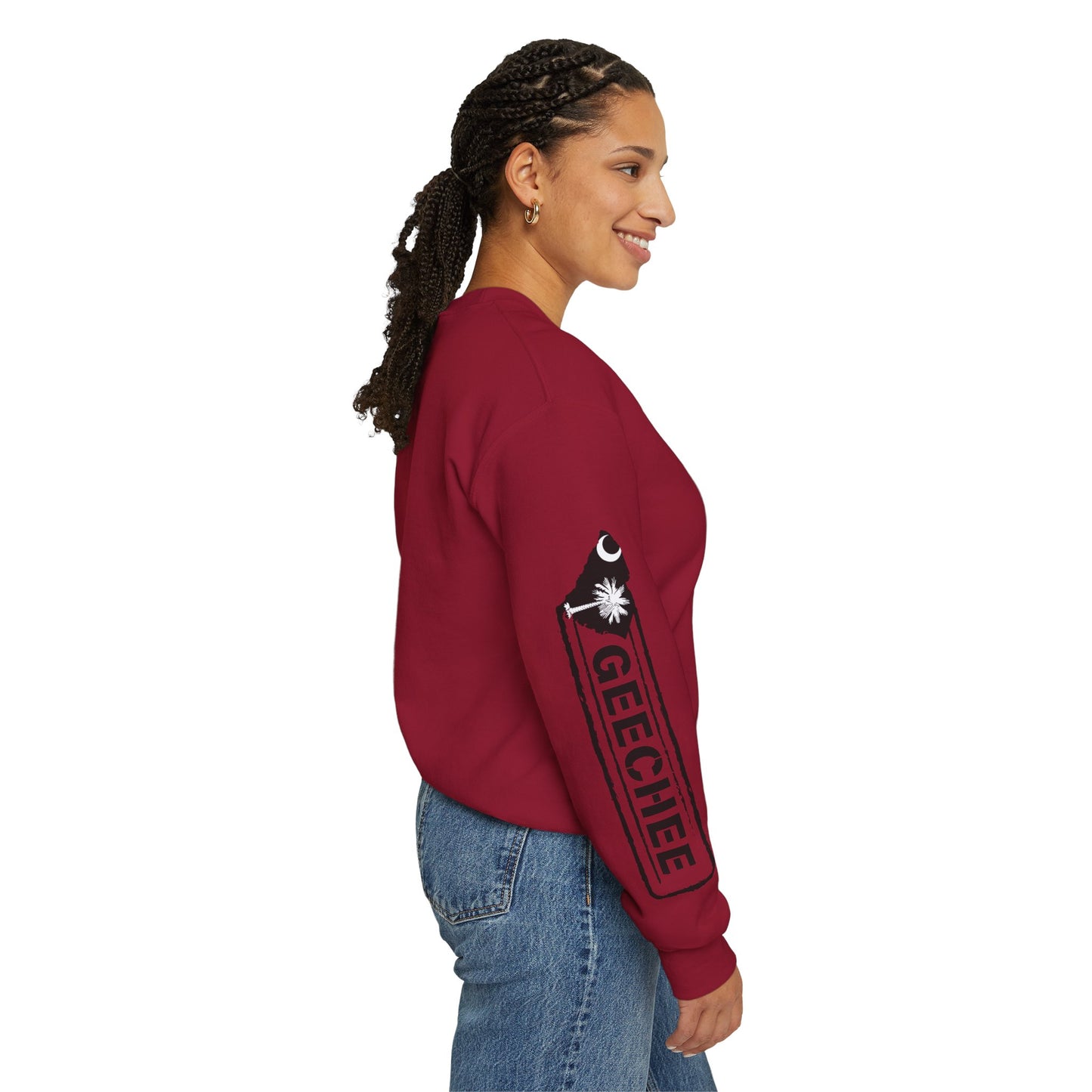 Geechee Crewneck Sweatshirt, Cozy Unisex Sweatshirt, Comfortable Fashion Layer, Gift for Mom, Casual Style for Everyday Wear