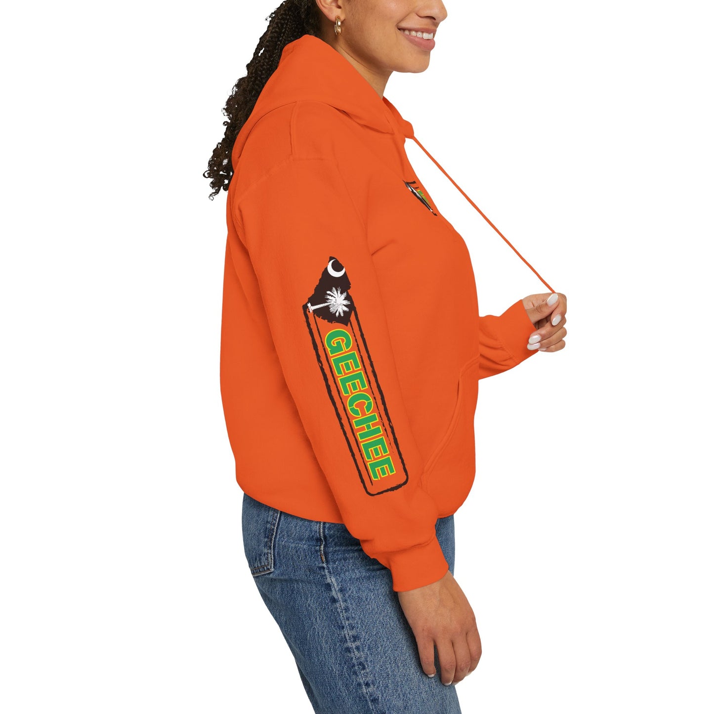 Geechee Unisex Hoodie, Cozy Sweatshirt for Comfort, Perfect Gift for Family, Casual Wear, Unique Style