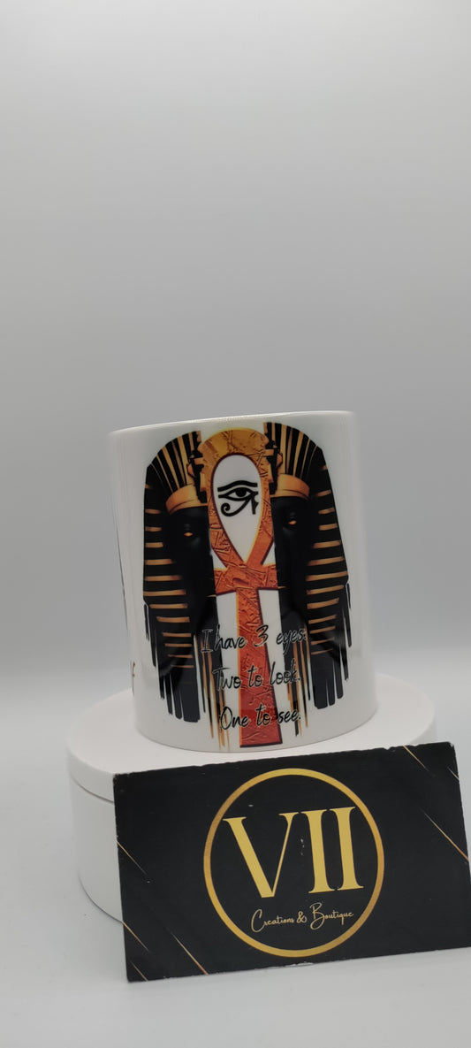 Powerful Pharoah Ankh Mug