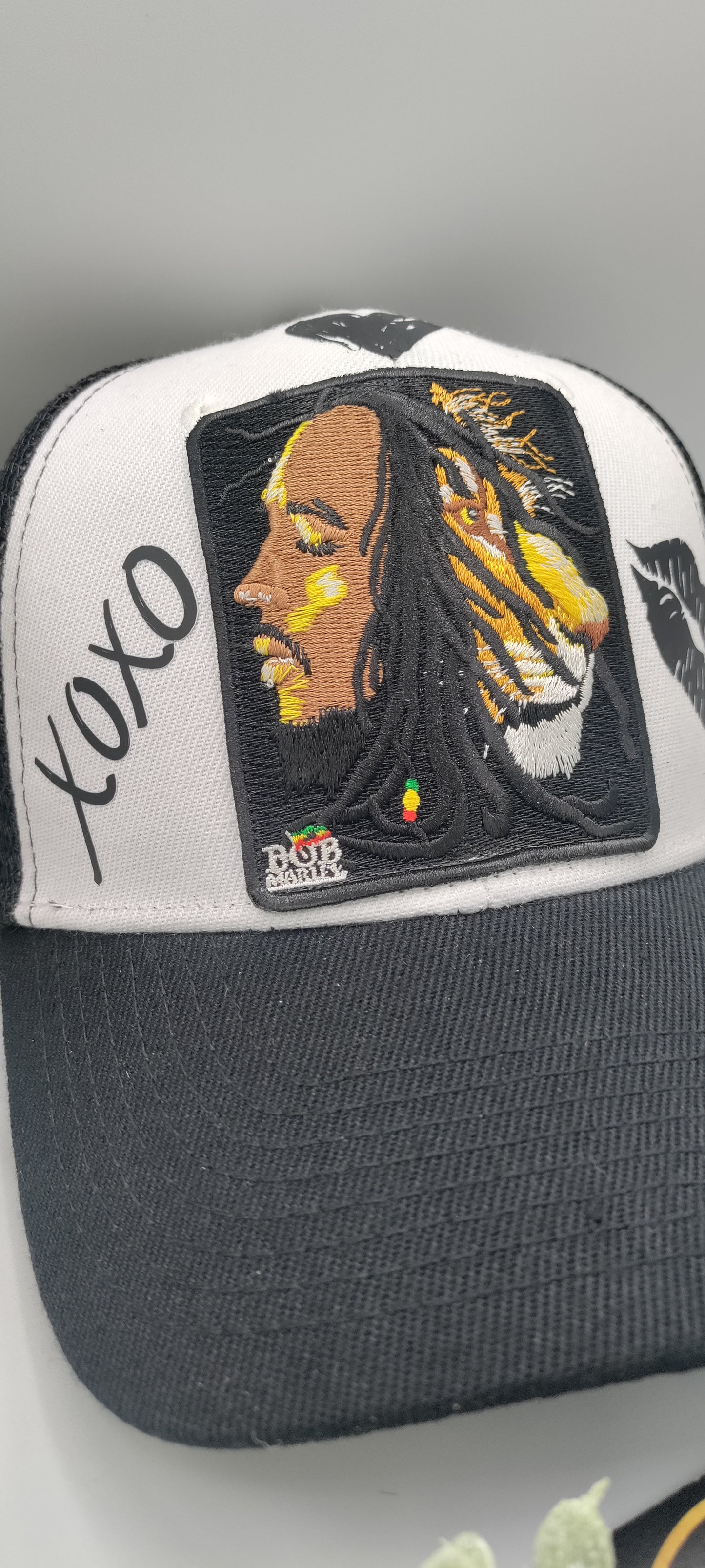 Bob Marley Love Trucker Hat