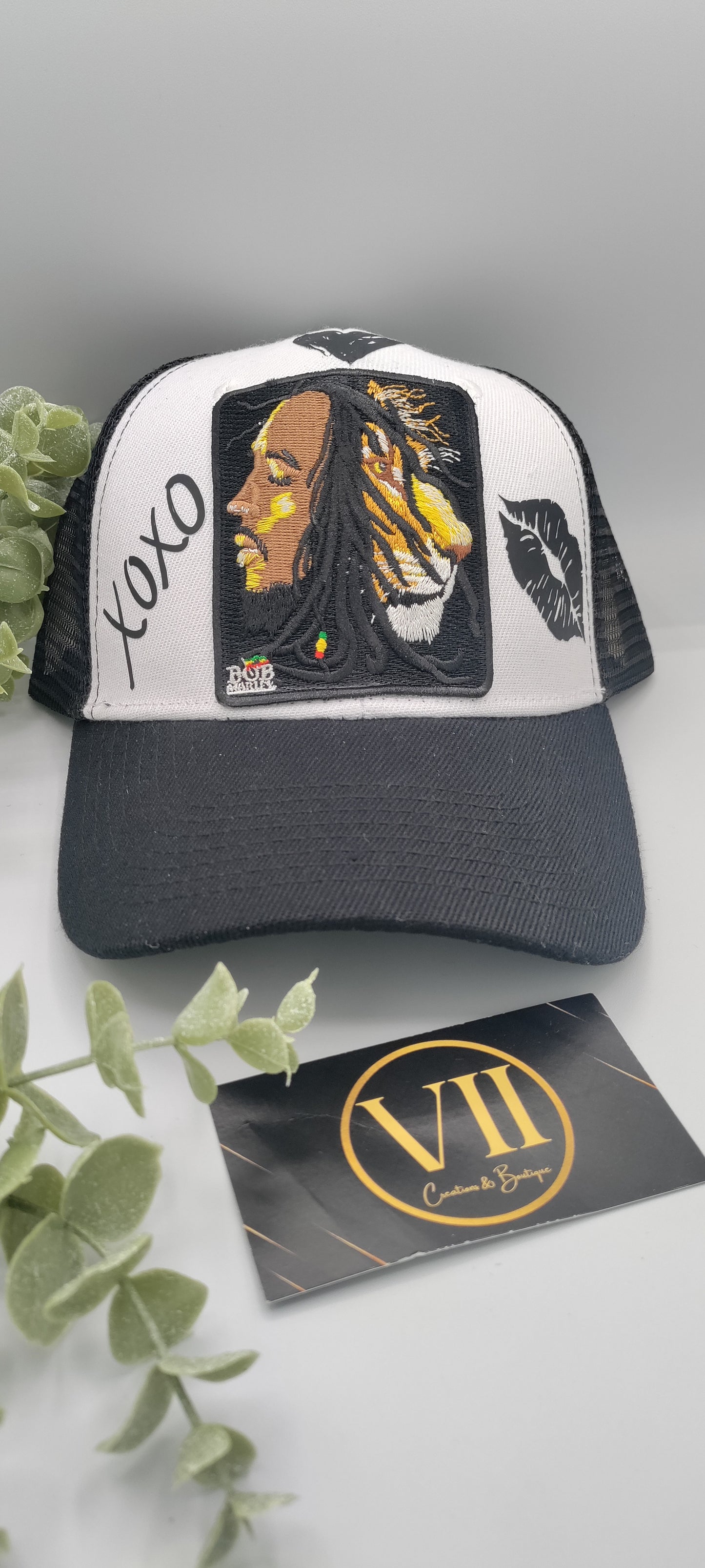 Bob Marley Love Trucker Hat
