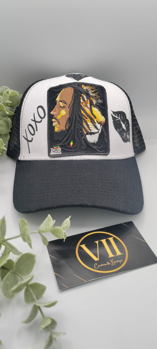 Bob Marley Love Trucker Hat